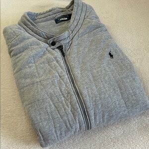 Vest Polo by Ralph Lauren Men's Zip-Up in Gray